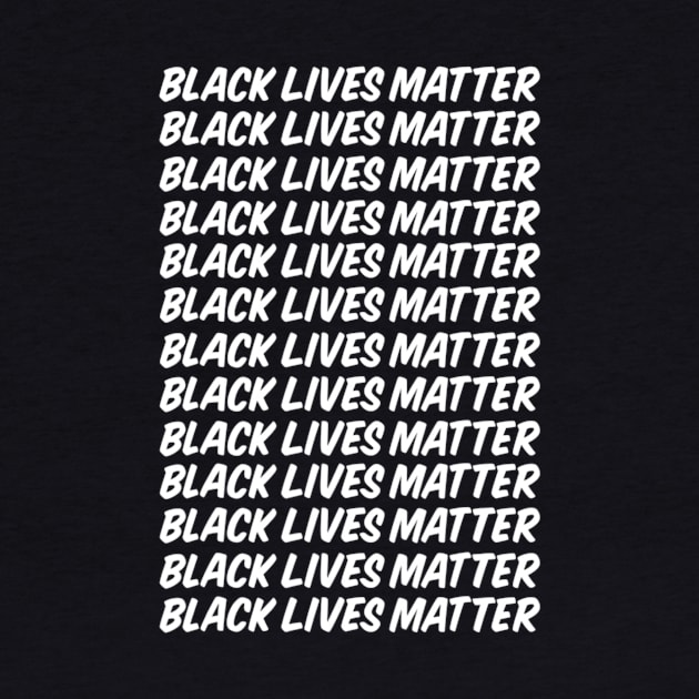 Black Lives Matter T shirt by Tisine